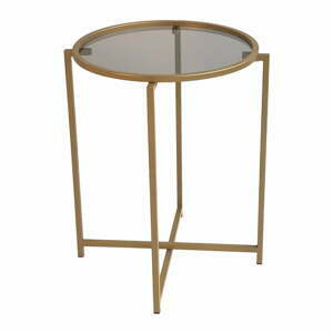 Kulatý odkládací stolek ø 50 cm Gold – Neostill