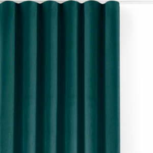 Sametový dimout závěs v petrolejové barvě 140x225 cm Velto – Filumi