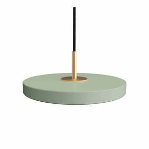 Světle zelené LED závěsné svítidlo s kovovým stínidlem ø 15 cm Asteria Micro – UMAGE