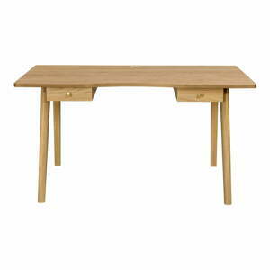 Pracovní stůl v dekoru dubu 70x140 cm Nice – Woodman