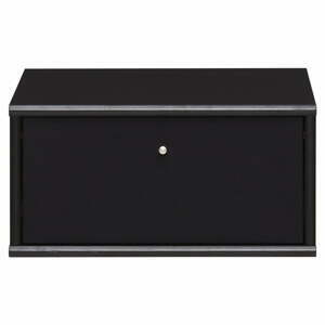 Černý noční stolek závěsný Mistral - Hammel Furniture