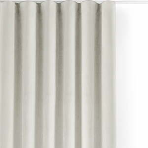 Krémový sametový dimout závěs 530x270 cm Velto – Filumi