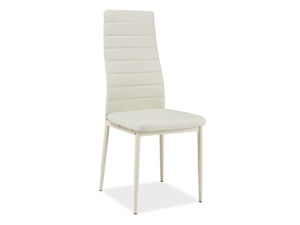Moderní jídelní židle SIG261, krémová