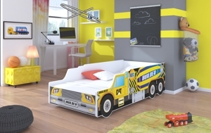 Dětská postel Build 160x80 + matrace ZDARMA!