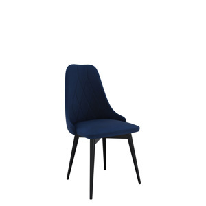 Jídelní židle Matip, modrá Magic Velvet
