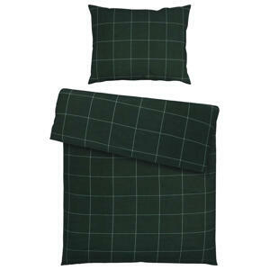Esprit POVLEČENÍ, flanel, zelená, 140/200 cm