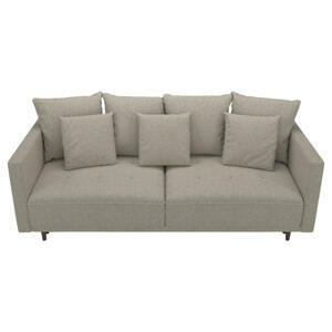 MID.YOU ROZKLÁDACÍ POHOVKA, textil, béžová