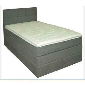 Hom`in POSTEL BOXSPRING, 140/200 cm, šedá