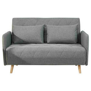 Carryhome ROZKLÁDACÍ POHOVKA, textil, šedá