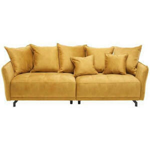 Carryhome POHOVKA BIG SOFA, textil, žlutá