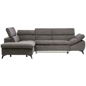 Stylife SEDACÍ SOUPRAVA, textil, šedá