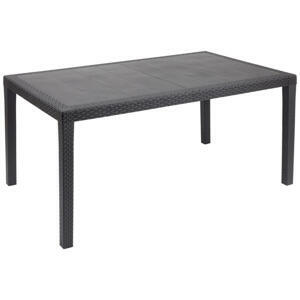 XXXL ZAHRADNÍ STŮL, plast, 150/90/72 cm