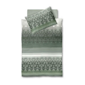 XXXL POVLEČENÍ, flanel, bílá, světle šedá, jadeitově zelená, 140/200 cm