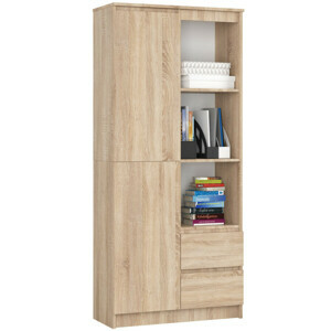 Regál R 80 cm CLP R11 dub sonoma
