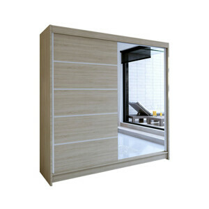 Šatní skříň TALIN III šířka 180 cm - dub sonoma