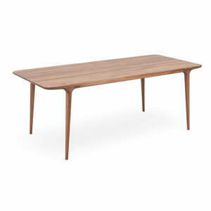 Jedálenský stôl z orechového dreva 90x180 cm Fawn – Gazzda