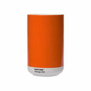 Oranžová keramická váza Orange 021 – Pantone