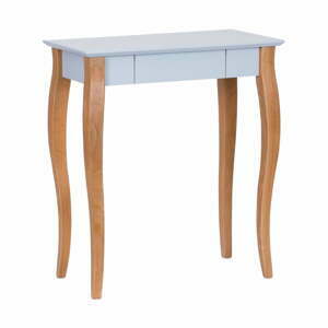 Svetlosivý písací stôl Ragaba Lillo, dĺžka 65 cm