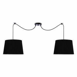 Čierne závesné svietidlo 100x20 cm Gillo - Candellux Lighting