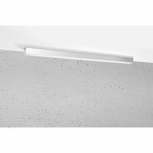 Sivé LED stropné svietidlo 117x6 cm Lemmi - Nice Lamps