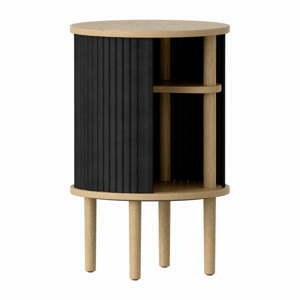 Okrúhly odkladací stolík z dubového dreva ø 38 cm Audacious – UMAGE