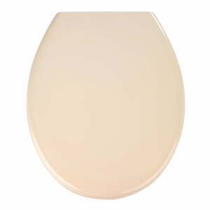 Svetloružové WC sedadlo s jednoduchým zatváraním Wenko Premium Ottana, 45,2 × 37,6 cm