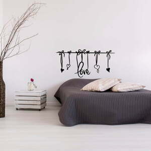 Samolepka Ambiance Love Headboard