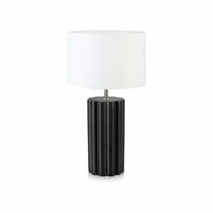 Čierna stolová lampa Markslöjd Column, výška 44 cm