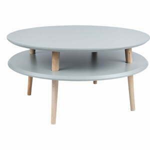 Tmavosivý konferenčný stolík Ragaba UFO, Ø 70 cm