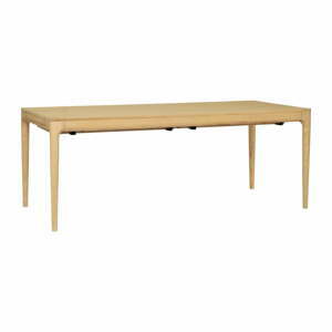 Rozkladací jedálenský stôl z dubového dreva 90x200 cm Heart'n'Soul – UMAGE