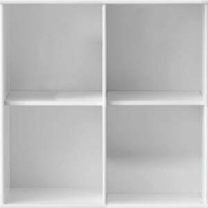 Biely modulárny policový systém 68,5x69 cm Mistral Kubus - Hammel Furniture