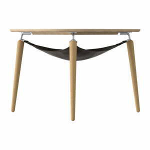Konferenčný stolík v prírodnej farbe ø 80 cm Hang Out – UMAGE