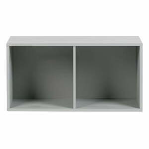 Sivá modulárna knižnica z borovicového dreva 81x41 cm Vt – vtwonen