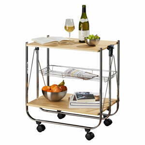 Servírovací stolík na kolieskach 40.5x68 cm Dinett – Wenko