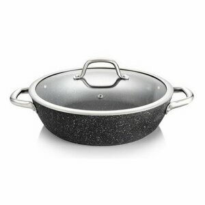 TESCOMA panvica hlboká PRESIDENT Stone s pokrievkou ø 28 cm , 28 cm