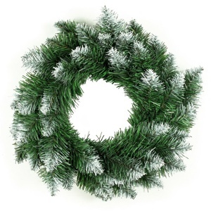 DecoKing Umelý veniec Pola srienistý, pr. 50 cm