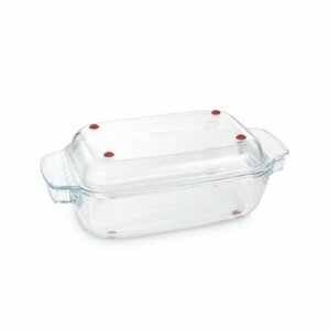 Tescoma Pekáč s poklopom GrandCHEF 34 x 19 cm, sklenený , S