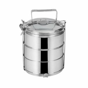 Orion Obedár 3x 1,3 l, nerez, 3 poschodia