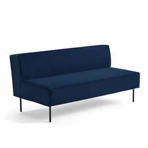 Pohovka COPENHAGEN PLUS, 2-miestna, látka, námornícka modrá