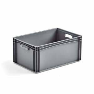 Plastová prepravka AJ EURO, 52 L, 600x400x270 mm