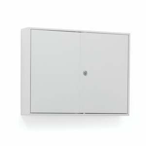 Skriňa na kľúče ROWLEY, 550x730x140 mm, 300 háčikov