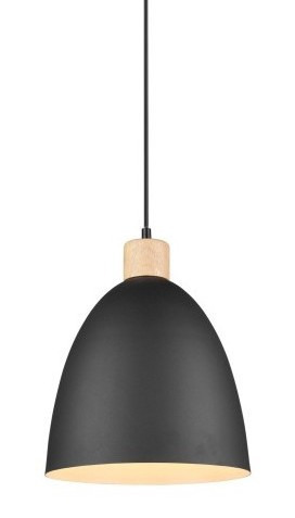 Luster Jagger 25 cm, čierny