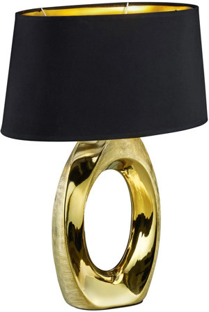 Stolná lampa Taba 52 cm, zlatá