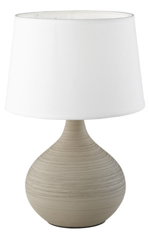 Stolná lampa Martin 29 cm, béžová