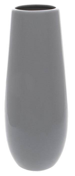 Váza Luna 30 cm, šedá