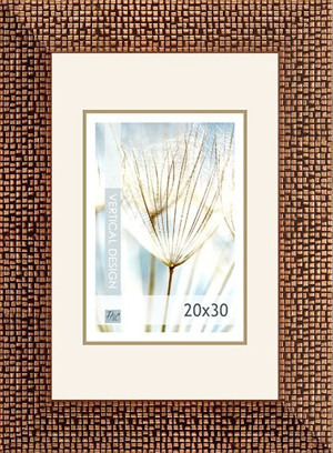 Fotorámik Glamour 20x30 cm, medený