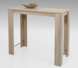 Barový stôl Frieda 120x58 cm, dub sonoma