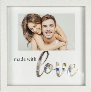 Fotorámik pre 1ks foto love, 22x22x2,5 cm
