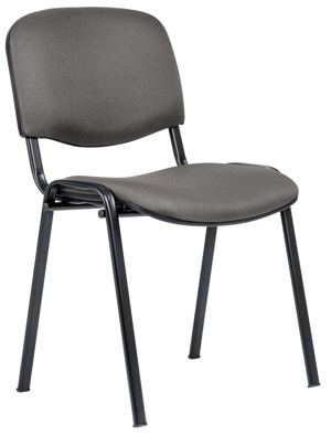 Konferenčná stolička Taurus, šedá látka
