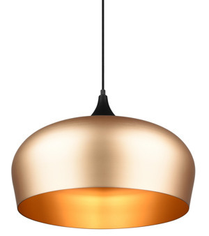 Luster Chiron 45 cm, mosadzná matná